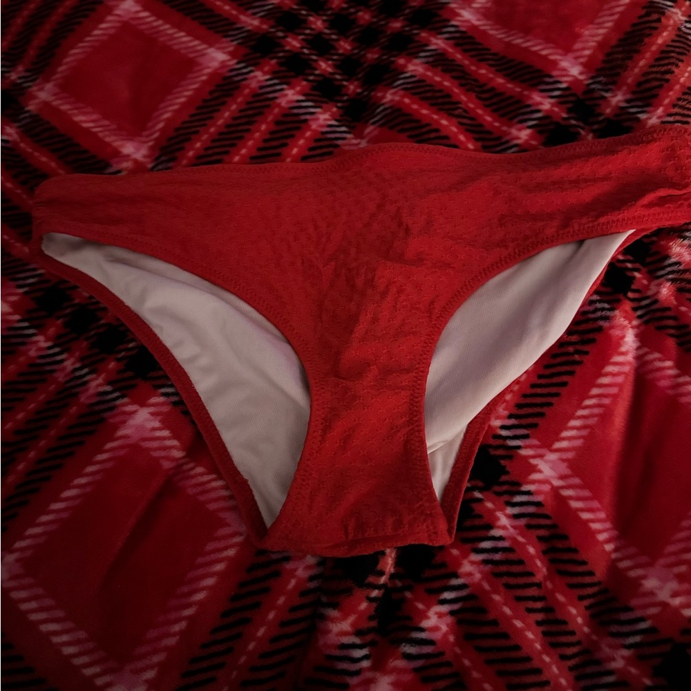 Shade & Shore Red Bikini Bottom